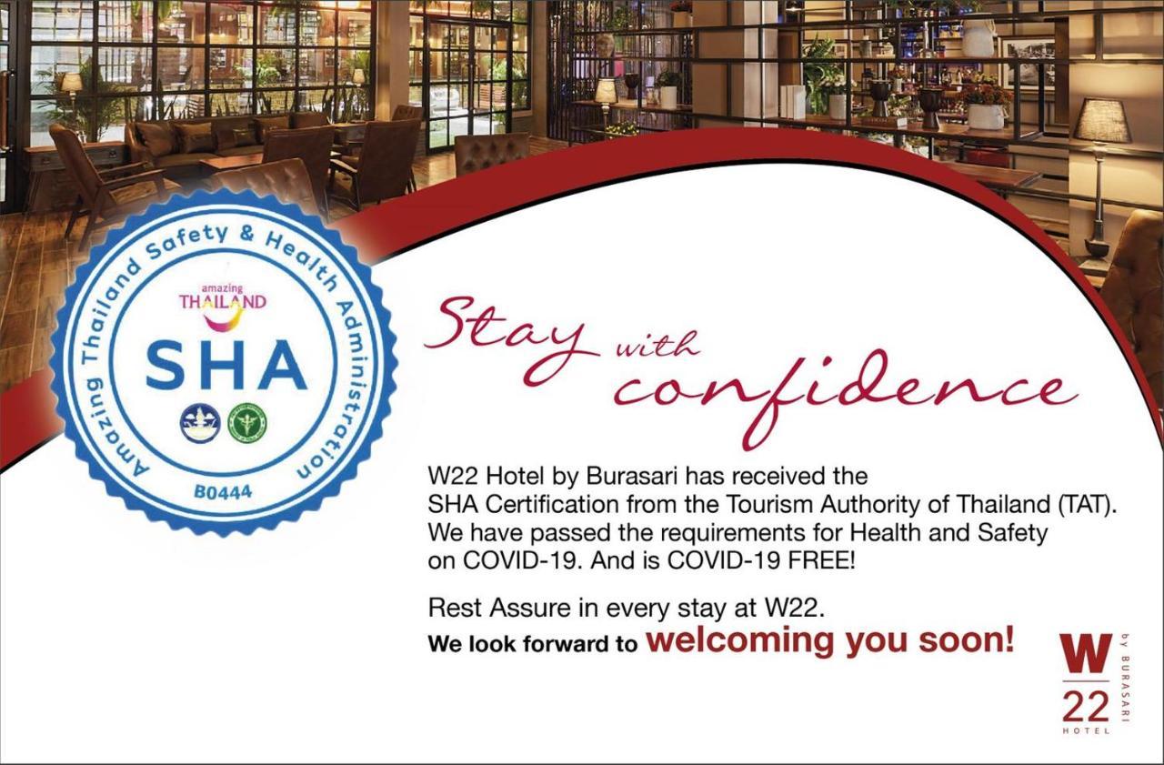 W22 By Burasari - Sha Extra Plus Certified Bangkok Dış mekan fotoğraf